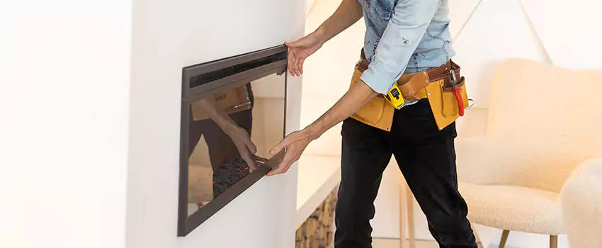 Metal Fireplace Installation in Donna, Texas