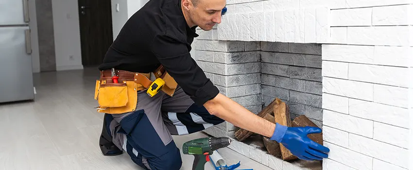 Fireplace Damaged Damper Frame Repair Services in Donna, Texas